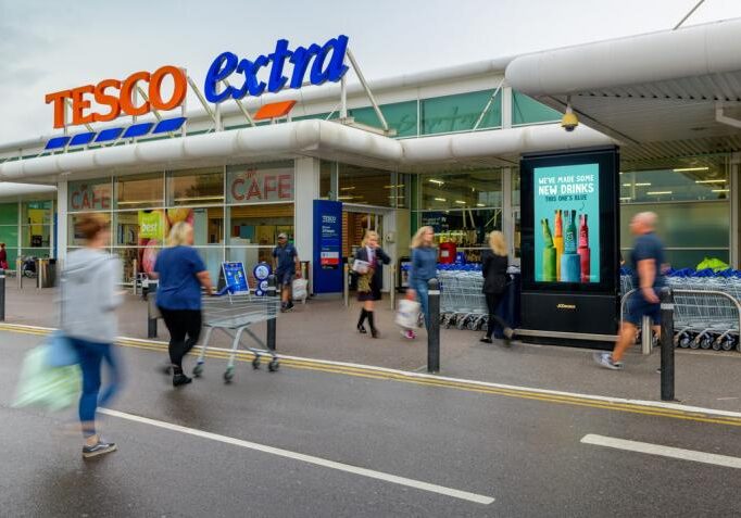 Tesco Digital Screen Advertising