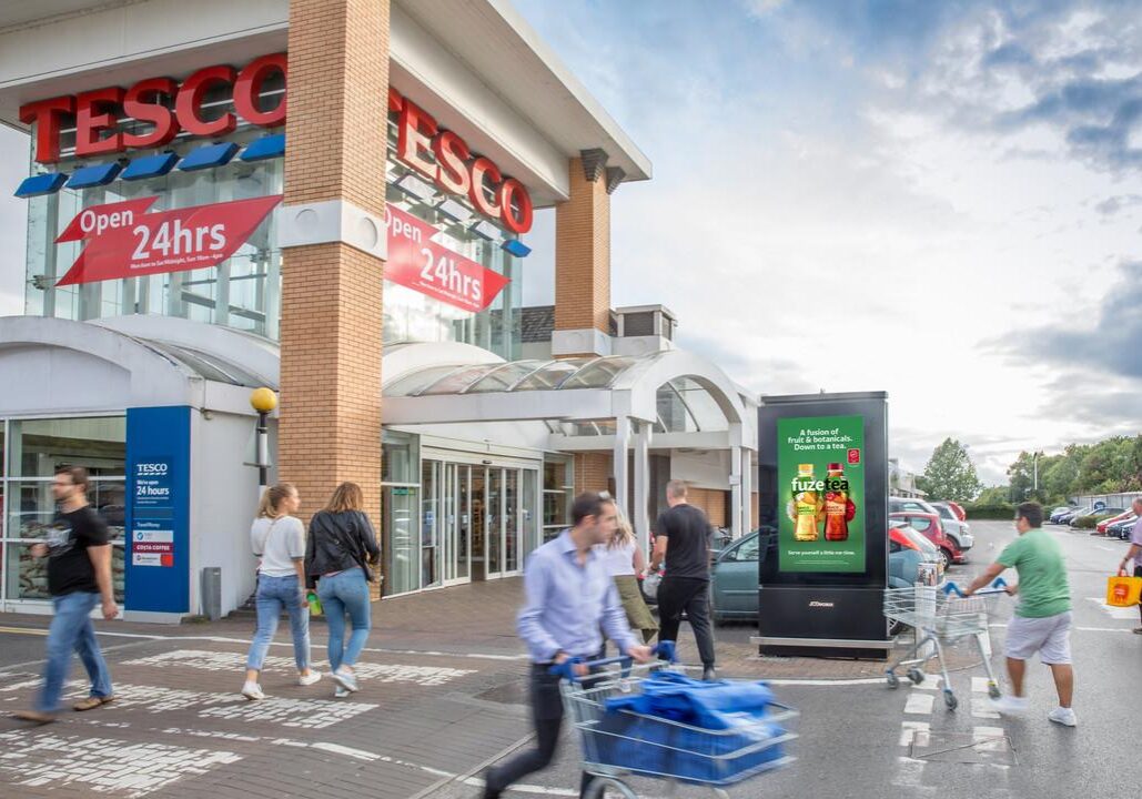 Tesco Supermarket Advertising