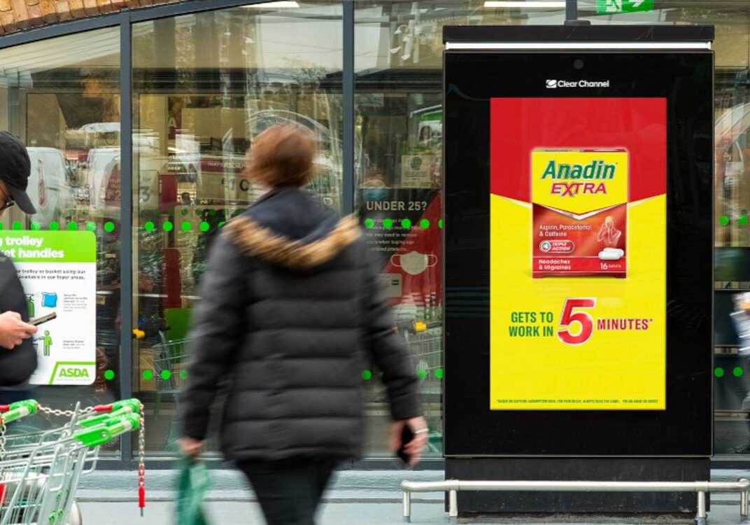 Anadin Extra Asda Advertising